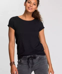 KangaROOS T-Shirt mit süßem aufgekrempleten Ärmalsaum Weiß, Rosa, Marine, Schwarz 15 KangaROOS T-Shirt mit süßem aufgekrempleten Ärmalsaum Weiß, Rosa, Marine, Schwarz -KangaROOS Verkaufsladen dd1fa118 020c 55a7 99af b0048bb36cce