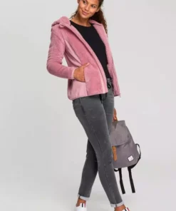 KangaROOS Kapuzenplüschjacke aus kuscheligem Teddyfell Mauve, Marine, Schwarz -KangaROOS Verkaufsladen de4ded28 a172 59ae b679 786c44b2285f