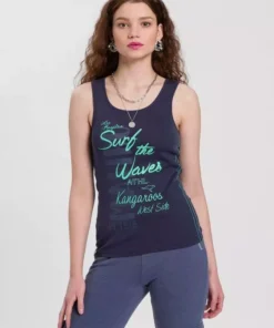 KangaROOS Tanktop mit "surf-life" Logo-Druck - NEUE KOLLEKTION Wei&szlig;, Marine, Hellgrau-meliert -KangaROOS Verkaufsladen e08fe123 cad1 5568 8cfa c6c10655bfaa