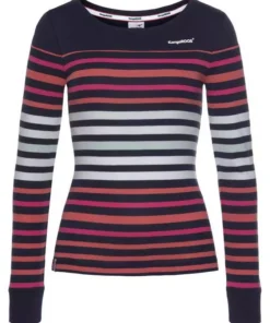 KangaROOS Langarmshirt mit Steifen im tollen Farbverlauf -KangaROOS Verkaufsladen e3cdb2da b6b2 53e0 b455 fad17df004b9
