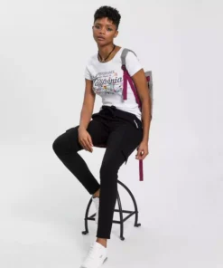 KangaROOS T-Shirt mit blumigen Logodruck im Vintage-Retro-Look - NEUE KOLLEKTION Blau-melange, Wei&szlig; -KangaROOS Verkaufsladen e7b4cf10 f4e8 5b18 a5aa b1f7e3170f8b