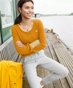 KangaROOS Rundhalspullover Marine-wei&szlig;, Gelb-wei&szlig; -KangaROOS Verkaufsladen e9362d3a f5a6 5dfb be0b 7c429326131a