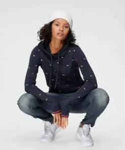 KangaROOS Kapuzenpullover mit Minimal-Allover-Druck Marine, Graublau, Schwarz -KangaROOS Verkaufsladen ea69f92b 944e 50fe 980d 897305070f4f