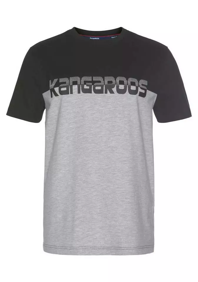 KangaROOS Rundhalsshirt mit Logofrontprint 4 KangaROOS Rundhalsshirt mit Logofrontprint – Bild 4