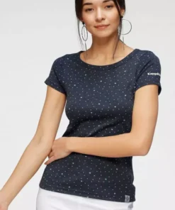 KangaROOS T-Shirt im Allover- oder mit Front-Druck Wei&szlig;, Marine-meliert, Koralle, Schwarz -KangaROOS Verkaufsladen f4b699f2 a48a 5f09 a102 3c5f3eb99b01