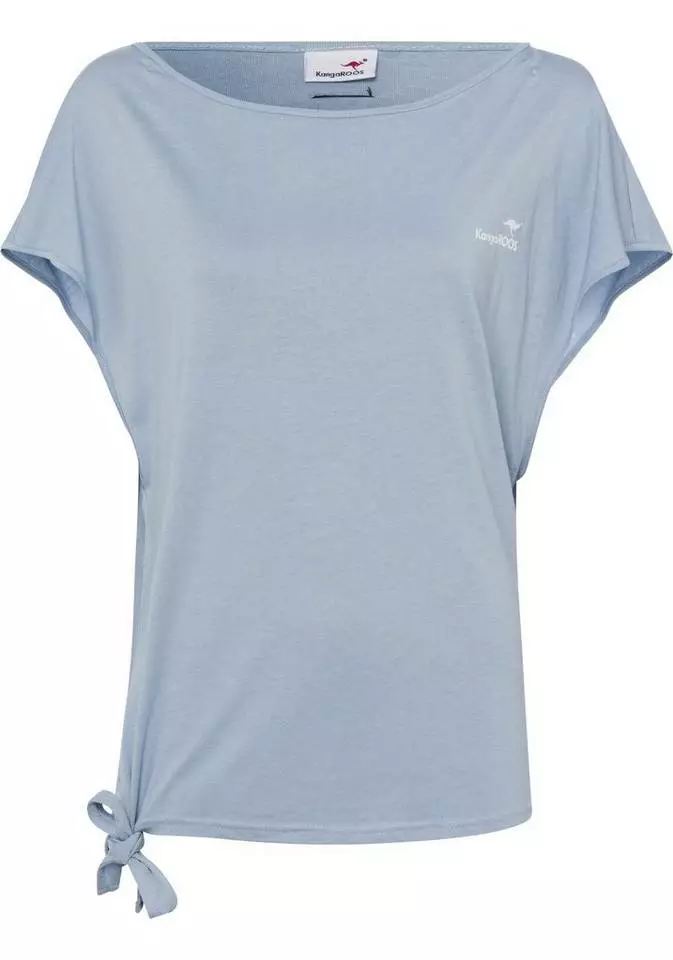 KangaROOS Shirtkleid (2-tlg) mit Rundhalshirt Dusty-blue, Apricot | marine-türkis-geblümt, Anthrazit-meliert 8 KangaROOS Shirtkleid (2-tlg) mit Rundhalshirt Dusty-blue, Apricot | marine-türkis-geblümt, Anthrazit-meliert – Bild 8