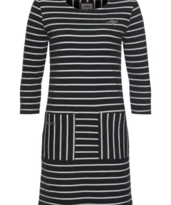 KangaROOS Sweatkleid im maritimen Streifenmuster Schwarz-wollweiß, Weiß-marine-gestreift 13 KangaROOS Sweatkleid im maritimen Streifenmuster Schwarz-wollweiß, Weiß-marine-gestreift -KangaROOS Verkaufsladen f507fe8a 3706 5325 a9f6 02443a2c42e3