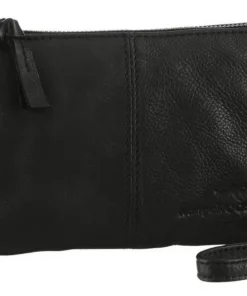 KangaROOS Umhängetasche »Amber«, aus weichem Leder im kleinen Format Ocker-gelb, Cognac, Schwarz