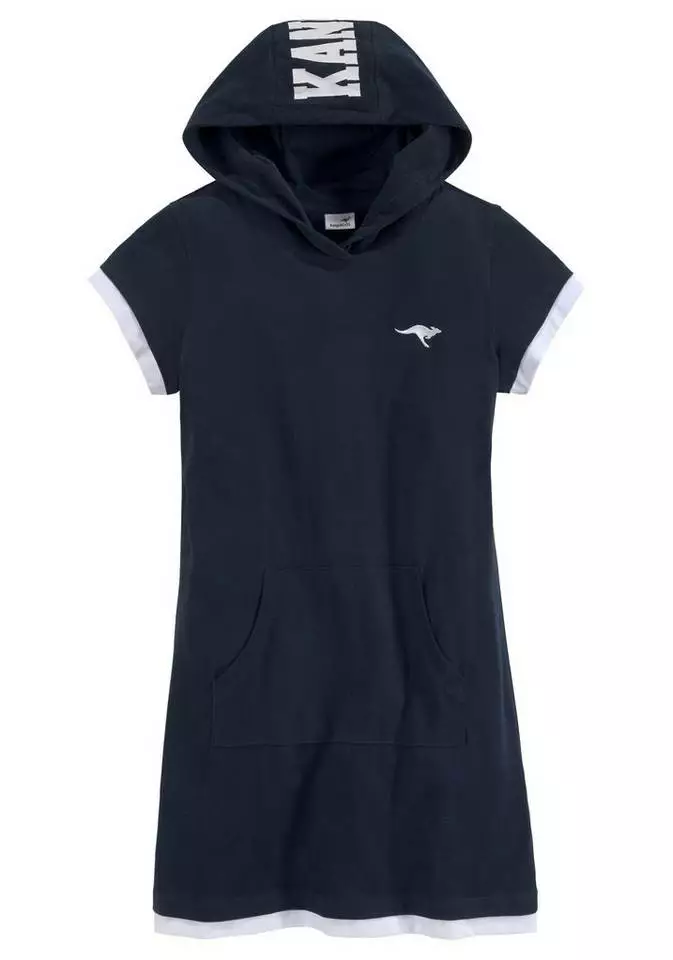 KangaROOS Jerseykleid mit bedruckter Kapuze 2 KangaROOS Jerseykleid mit bedruckter Kapuze – Bild 2
