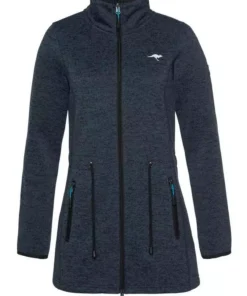 KangaROOS Strickfleecejacke mit Stehkragen und 2-Wege-Reißverschluss -KangaROOS Verkaufsladen f956f30e 4070 521c b511 938d5a1e6241