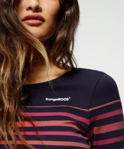 KangaROOS Langarmshirt mit Steifen im tollen Farbverlauf -KangaROOS Verkaufsladen fae67d57 0a23 5107 8537 9e7c0b732b8d