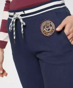 KangaROOS Jogginghose mit lässigem Beinaufschlag Marine-wei&szlig;, Anthrazit, Ecru-meliert -KangaROOS Verkaufsladen fafb06a5 9116 5122 a9c0 8b649a70a903